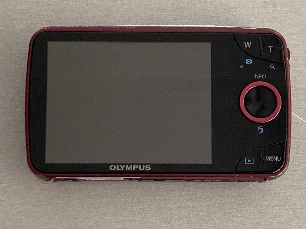 Olympus VH-210 Apple Red 14MP Digital Camera