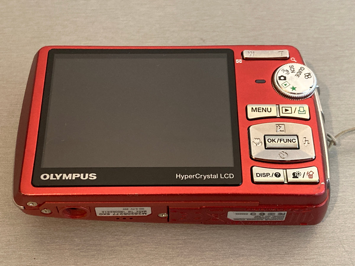 Olympus MJU 820 Red 8MP Digital Camera